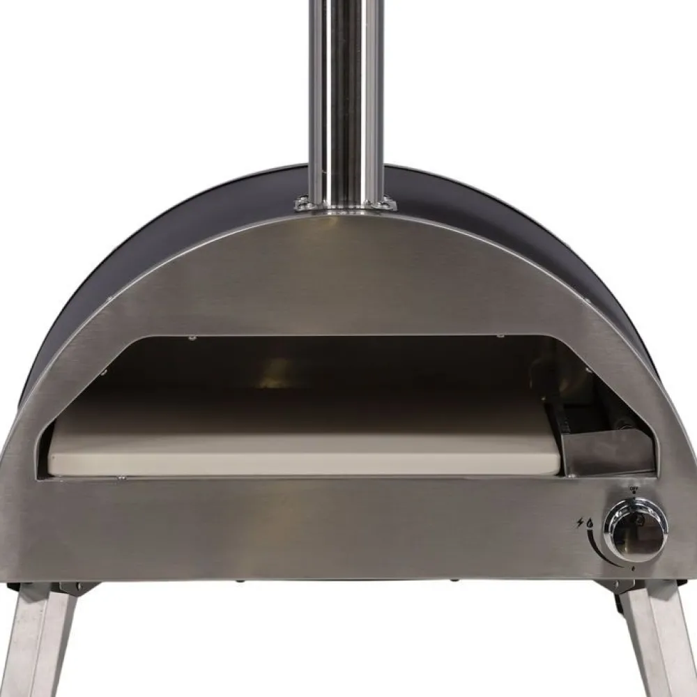 Clearance Pizzauuni Kerang, kaasulämmitteinen, hopea Pizzauunit