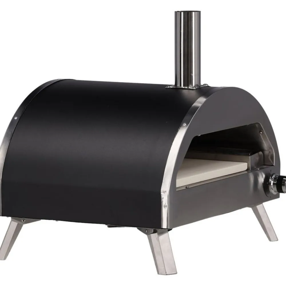 Clearance Pizzauuni Kerang, kaasulämmitteinen, hopea Pizzauunit