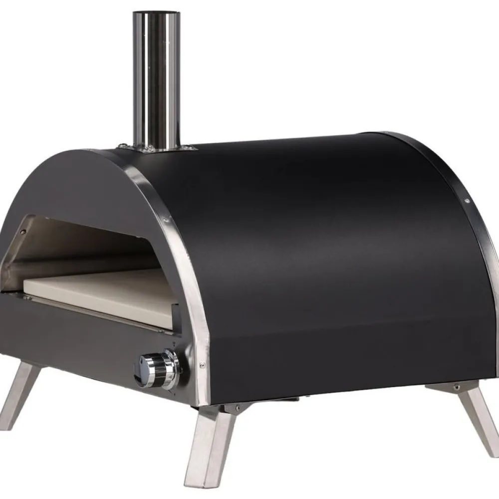 Clearance Pizzauuni Kerang, kaasulämmitteinen, hopea Pizzauunit