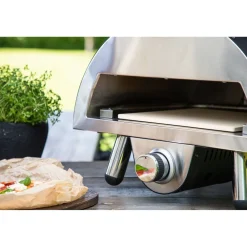 Pizzauuni Sentosa, kaasulämmitteinen, musta*Venture Home Hot