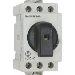 Discount Pääkytkin 40A 3-napainen 2 moduulia Sähköasennustarvikkeet