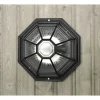 Hot Plafondi Monza Ø283x150 mm musta Kattovalaisimet|Kattovalaisimet Ulos