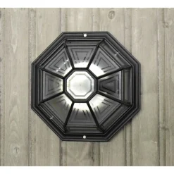 Hot Plafondi Monza Ø283x150 mm musta Kattovalaisimet|Kattovalaisimet Ulos