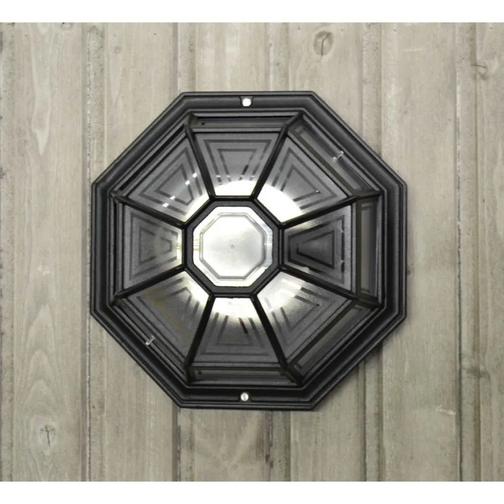 Hot Plafondi Monza Ø283x150 mm musta Kattovalaisimet|Kattovalaisimet Ulos