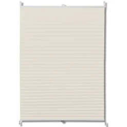 Hot Plisse kaihdin, kermanvalkoinen, eri kokoja Verhot