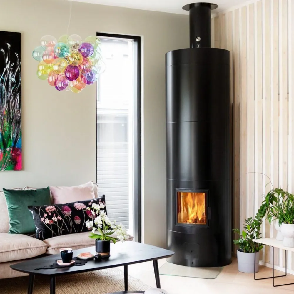 Pönttöuuni Aida Lumi matta 1650-2250x700mm varaava*Tiileri