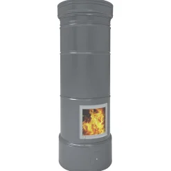 Outlet Pönttöuuni Aino Kelo 1650-2250x750mm varaava Pönttöuunit