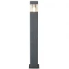Clearance Pollarivalaisin Lucas E27 60W IP44 harmaa Pollarivalaisimet