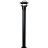 Discount Pollarivalaisin Käpylä Mini Ø 221x1100mm, musta Pollarivalaisimet