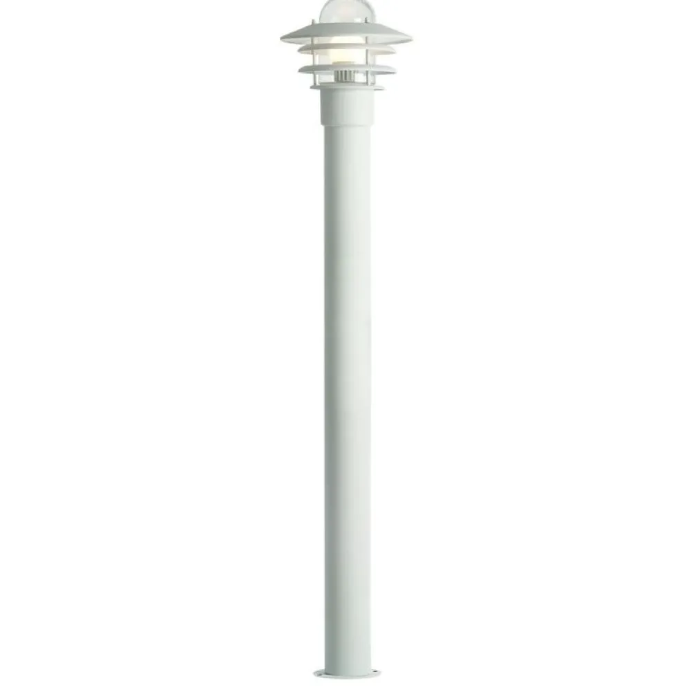 Discount Pollarivalaisin Käpylä Mini Ø 221x1100mm, valkoinen Pollarivalaisimet