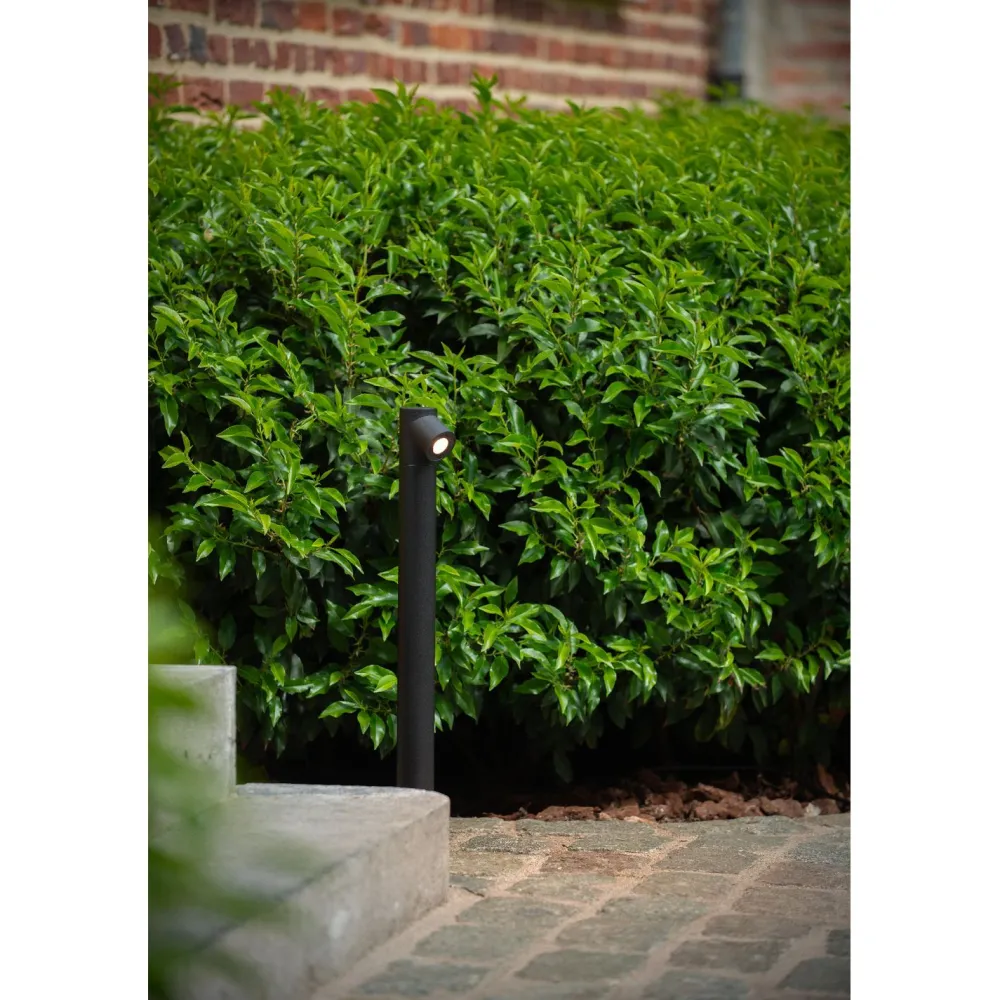 Pollarivalaisin Ibamba, 8.3x8cm, IP65, 6W, musta*Lucide Discount