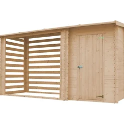 New Polttopuukatos ja pihavaja M205, 3.64m² Polttopuukatokset