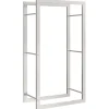 Polttopuuteline 50x28x94 cm ruostumaton teräs*FinePRICE Online