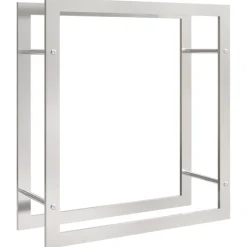 Sale Polttopuuteline 80x28x86 cm ruostumaton teräs Polttopuutelineet