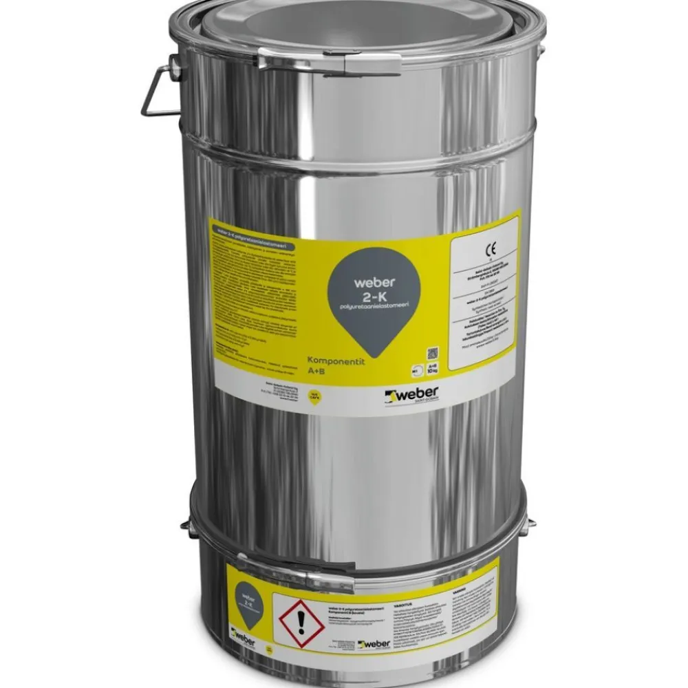 Discount Polyuretaanielastomeeri 2-K PUR 10 kg RAL7035 Betonilattiat