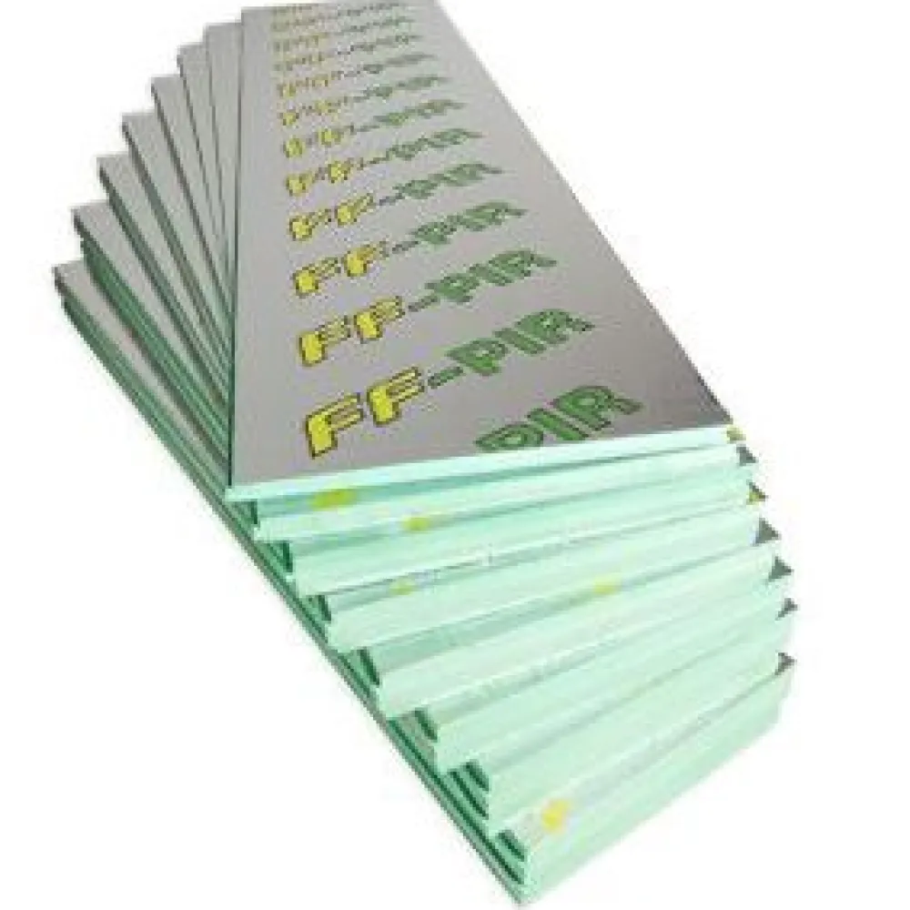 Discount Polyuretaanilevy FF-PIR 40 ALK 600x2400 mm täyspontti Finnfoam Lämpöeriste|Polyuretaanilevyt