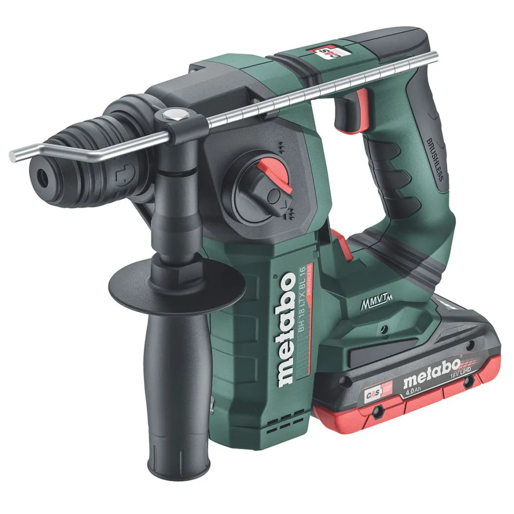 Poravasara BH 18 LTX BL 16 18V 2x4,0 Ah akuilla ja laturilla ASC 55*Metabo Hot