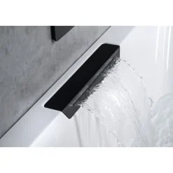 Poreamme Cascata Highline Hydro, 1850x850x450mm, 290l, musta/valkoinen Poreammeet
