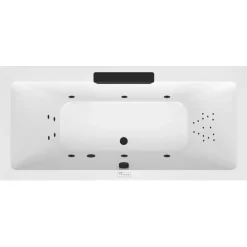 Poreamme Cascata Highline Hydro, 1850x850x450mm, 290l, musta/valkoinen Poreammeet