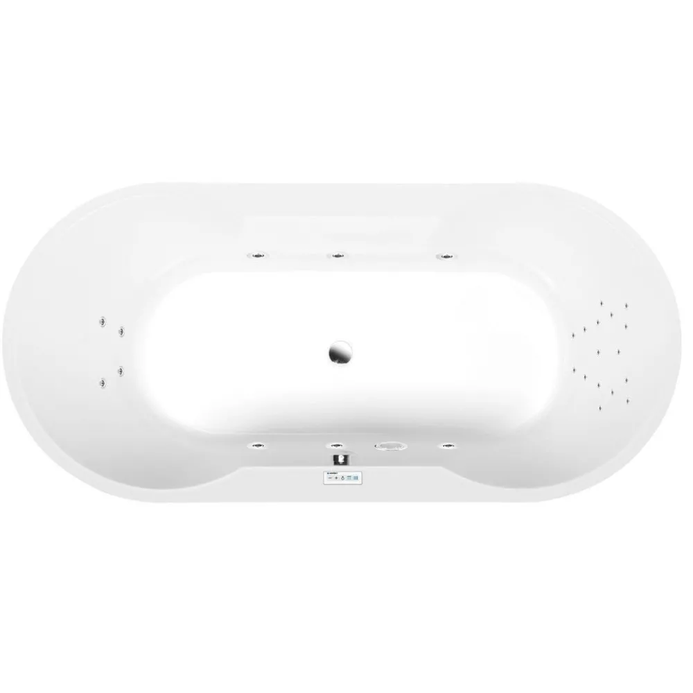 Poreamme Highline Hydro, 1800x850x490mm, 305l, valkoinen*Interia Online