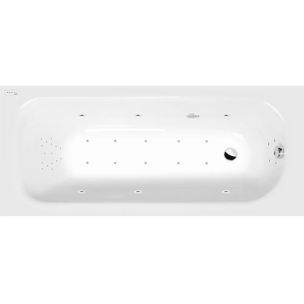 Sale Poreamme Laura Highline Hydro-Air, 1600x700x390mm, 155l, valkoinen Poreammeet