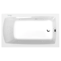 Poreamme Lily Highline Hydro, 1400x700x390mm, 173l, valkoinen*Interia Outlet