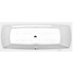 Poreamme Lily Highline Hydro-Air, 1700x700x390mm, 213l, valkoinen*Interia Hot