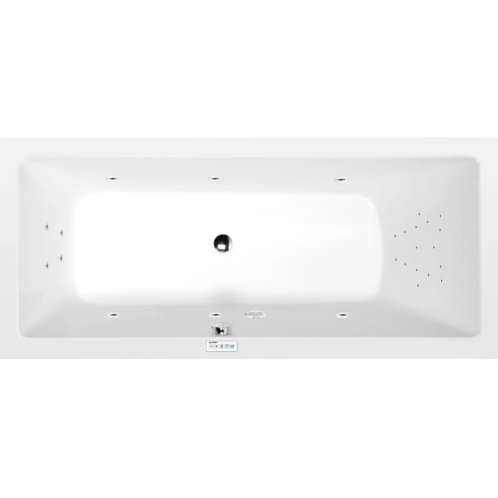 Poreamme Mimoa Highline Hydro, 1700x800x390mm, 218l, valkoinen*Interia Online