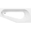 Poreamme Tigra Attraction Hydro, 1500x750x460mm, oikea, 180l, valkoinen*Interia New