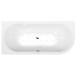 Poreamme Viva Highline Hydro-Air, 1750x800x470mm, vasen, 235l, valkoinen*Interia Online