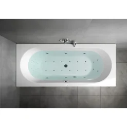 Discount Poreamme Viva Highline Hydro-Air, 1750x800x470mm, 235l, kulmikas, valkoinen Poreammeet