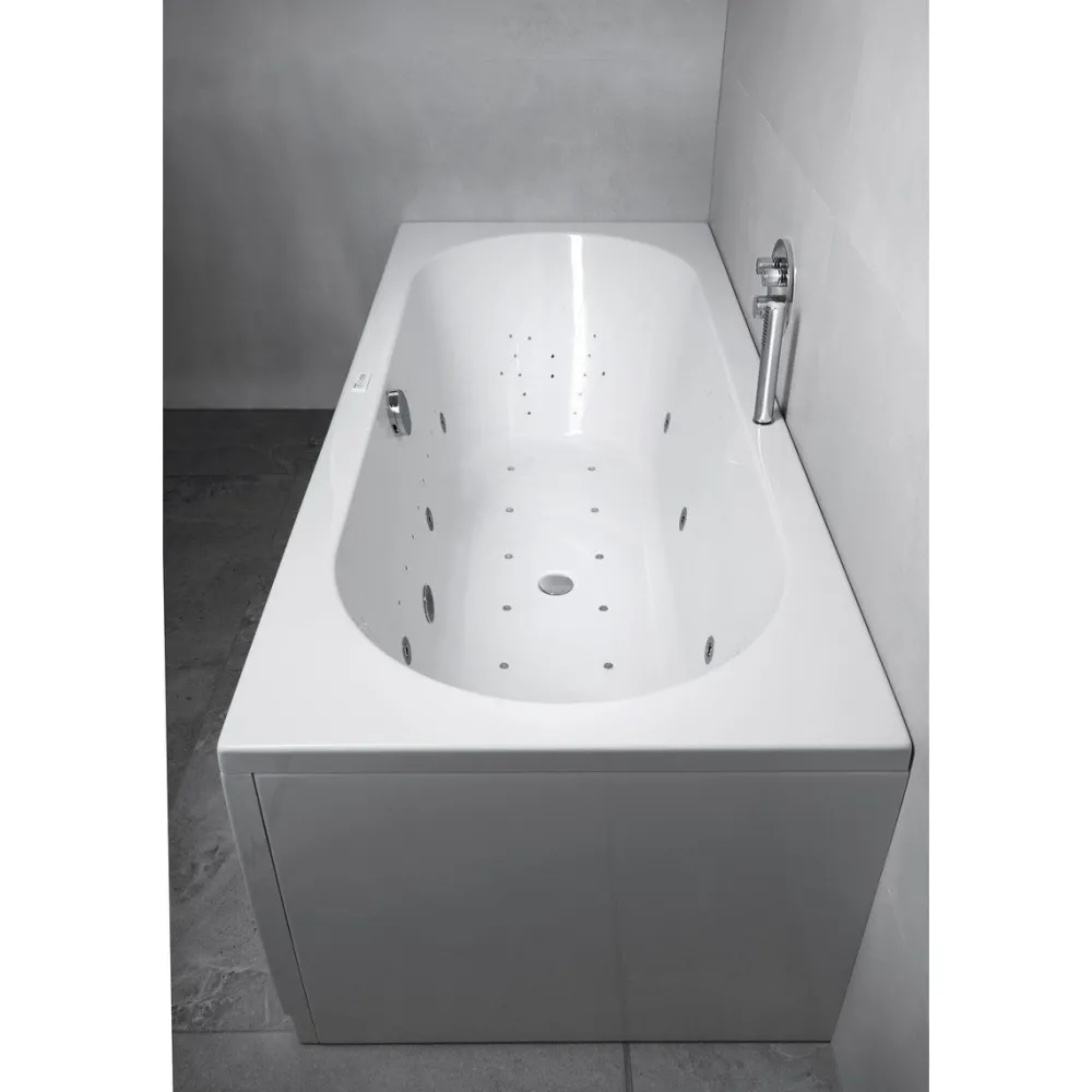 Discount Poreamme Viva Highline Hydro-Air, 1750x800x470mm, 235l, kulmikas, valkoinen Poreammeet
