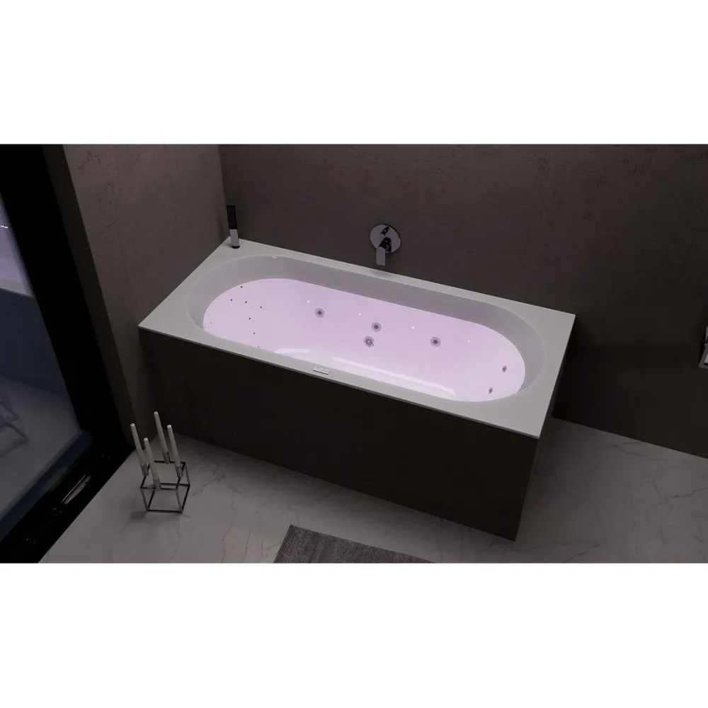 Discount Poreamme Viva Highline Hydro-Air, 1750x800x470mm, 235l, kulmikas, valkoinen Poreammeet