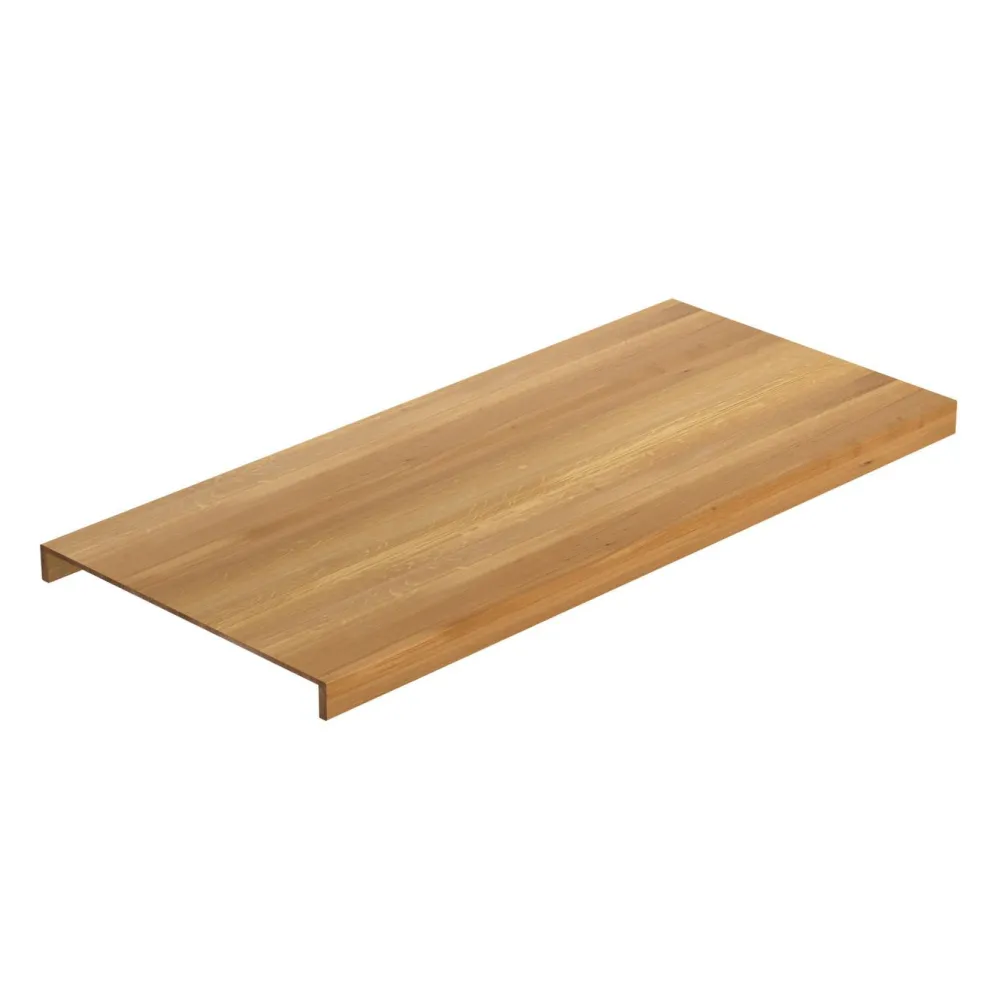 Porrasaskelma Premium 590mm kaksoisaskelma tammi öljytty eri leveyksiä*Lundbergs Clearance