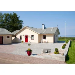 Porraskivi 350x350x150 mm harmaa*Benders New
