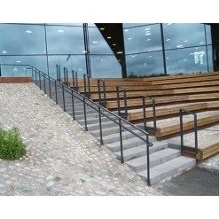 Online Porraskivi Askel 130 400x420x130 mm sileä musta Porraskivet