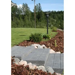 Clearance Porraslaatta 600x300x65 mm musta Porraskivet