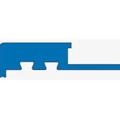 Discount Porraslista pvc rustiikki 268r, 12.5mm, eri vaihtoehtoja Lattialistat