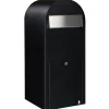 Discount Postilaatikko Jumbo 80x32x35 cm musta RAL9005 rst-luukku Kiinteistön Hoito Ja Varusteet