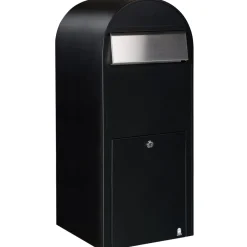 Discount Postilaatikko Jumbo 80x32x35 cm musta RAL9005 rst-luukku Kiinteistön Hoito Ja Varusteet