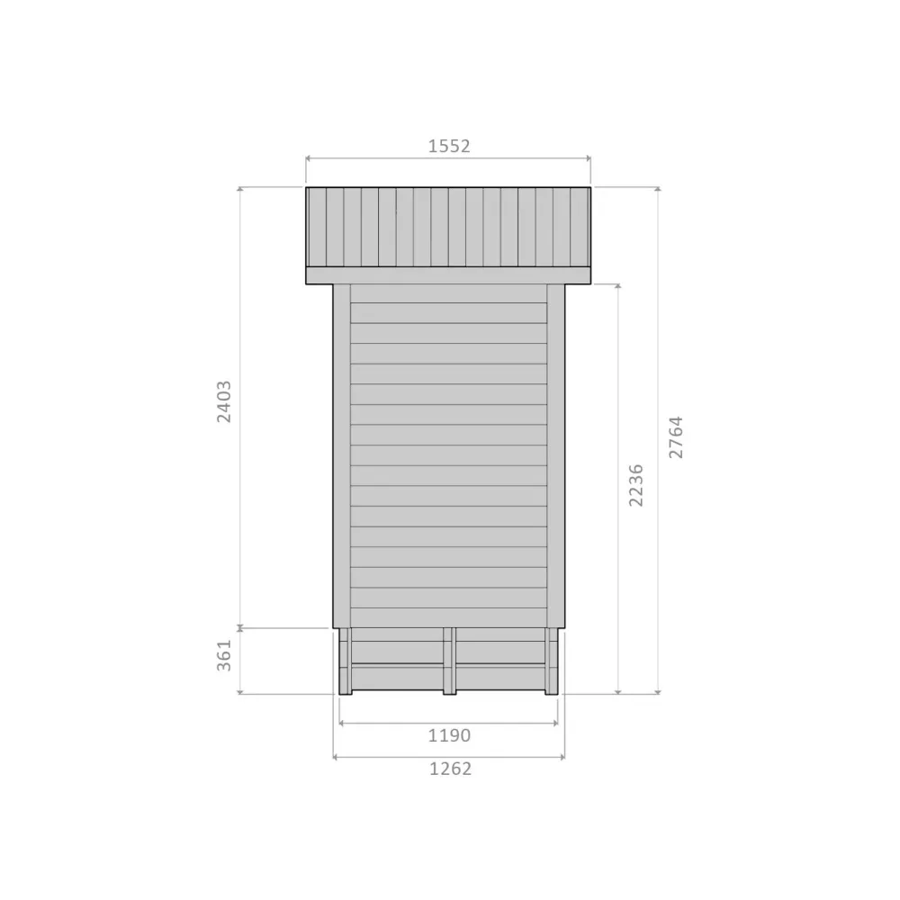 Discount PremiumPuucee-paketti VOL1.1. 1.5m², sis. Miljöökoriste Puucee ja Kompostikäymälä Eco Kompostikäymälät|Puuceet Ja Ulkohuussit
