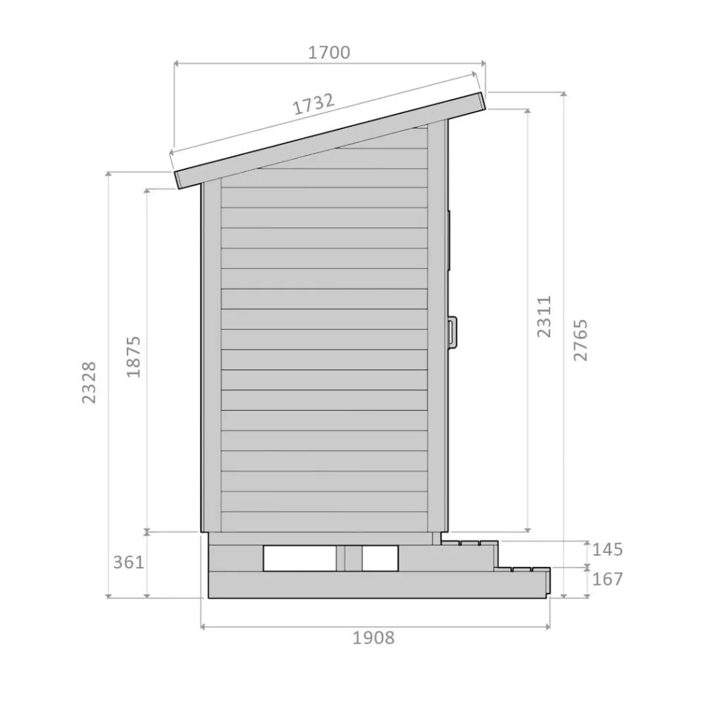 Discount PremiumPuucee-paketti VOL1.1. 1.5m², sis. Miljöökoriste Puucee ja Kompostikäymälä Eco Kompostikäymälät|Puuceet Ja Ulkohuussit