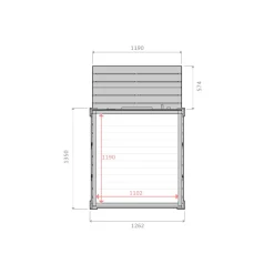 Discount PremiumPuucee-paketti VOL1.1. 1.5m², sis. Miljöökoriste Puucee ja Kompostikäymälä Eco Kompostikäymälät|Puuceet Ja Ulkohuussit