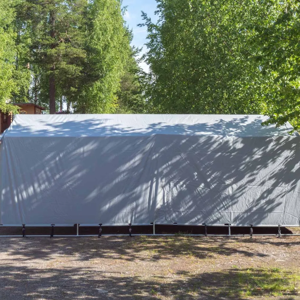 Clearance Pressutalli vaaleanharmaa eri kokoja Pressutallit