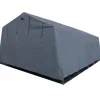Pressutalli 6x3,2x1,9m 500g/m2 harmaa*Prohall