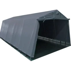 Pressutalli 6x3,2x1,9m 500g/m2 harmaa*Prohall