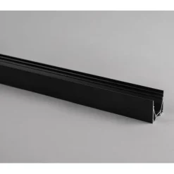 Discount Profiili LED-nauhalle Maxi U 2m musta Led-Muuntajat Ja Led-Tarvikkeet