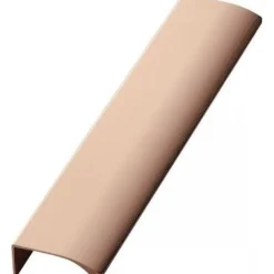 Profiilivedin Edge Straight 200mm harjattu kupari*Beslag Design Best