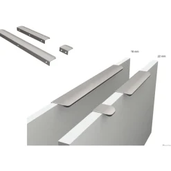 Discount Profiilivedin Cliff Round 200x41x18 mm Vetimet, Nupit Ja Kalustehelat