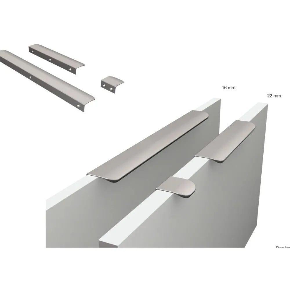Discount Profiilivedin Cliff Round 200x41x18 mm Vetimet, Nupit Ja Kalustehelat
